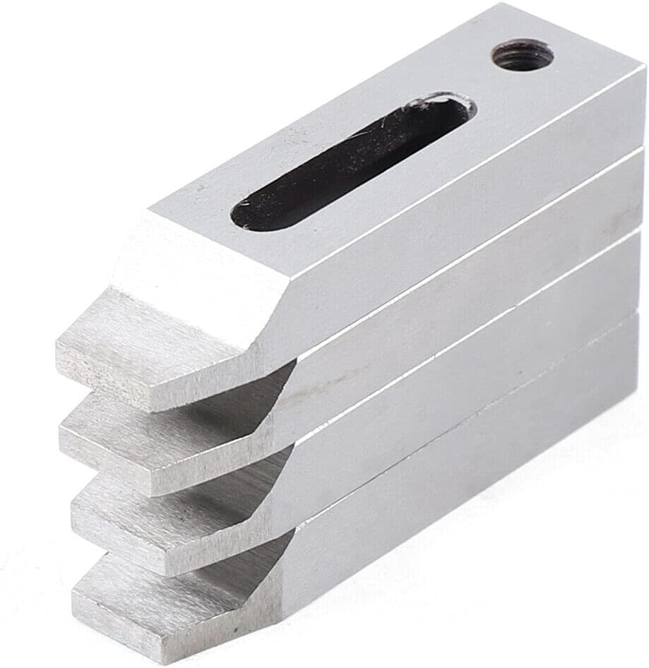 4PC M8 Clamp Kit Set Stainless Jig Holder Wire EDM Stainless Jig Holder for Clamping Rotary Tables Milling Tables Face Plates & Vertical Slide (70mm)