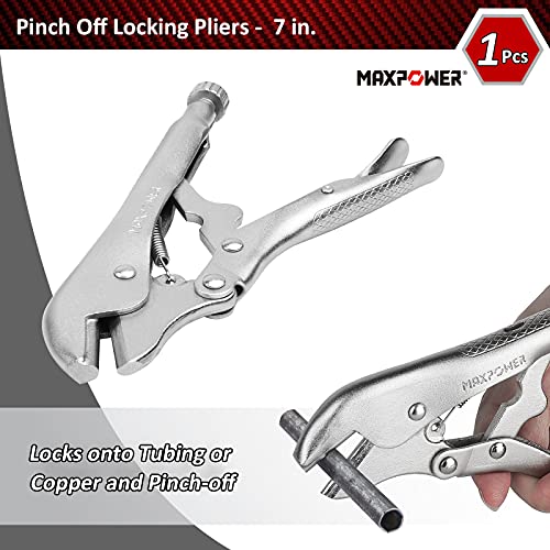 MAXPOWER 15-Piece Locking Pliers & Welding Clamps Set with Tool Bag