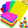 10 Pack Activity Plastic Crafts Art Tray,12.4”x 9.3" x 1.2"