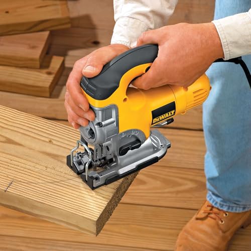 DEWALT Jig Saw, Top Handle, 6.5-Amp, Corded (DW331K)