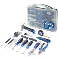 URASISTO Tool Kit 46-Piece, Household Basic Complete Hand Repair portable Tool Set with Plastic Toolbox Storage Case - size: 46 Piece