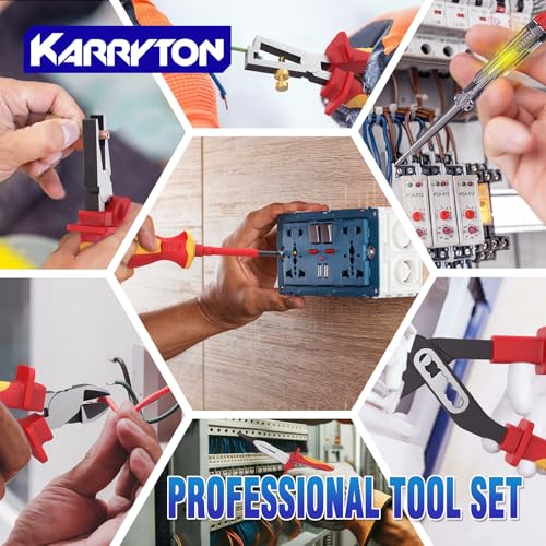 14PCS 1000V Insulated Electrician Tool Set