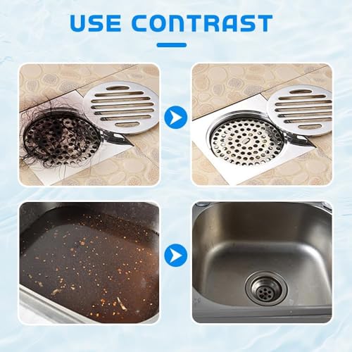 Sink and Drain Cleaner, Wild Tornado Pipe Dredge, Drain Cleaner for Toilet Kitchen, Pipes Cleaning Tool (4)
