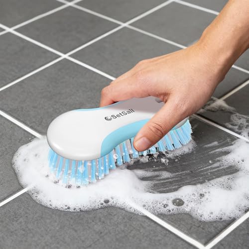 SetSail Multi-Purpose Scrub Brush of 2 Pack, Blue - color: Blue