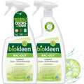 Biokleen Bac-Out Enzyme Cleaner Spray and Stain & Odor Remover for Pet Stains, Laundry, Diapers, Wine, Carpets, & More, Eco-Friendly, Non-Toxic, Lime Scent, 32 Ounces (Pack of 2) - size: 32 Fl Oz (Pack of 2)