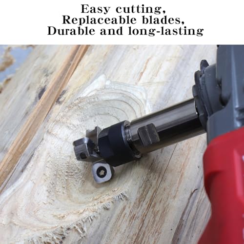 1.5-Inch Carbide Shaping Disc for Wood Carving 3-Blade Replaceable Cutter Design 5/8-11 Thread Angle Grinder Attachment Woodworking Abrasive Tool for Shaping, Slotting & Flat Bottom Cleaning - style: 1.5-Inch