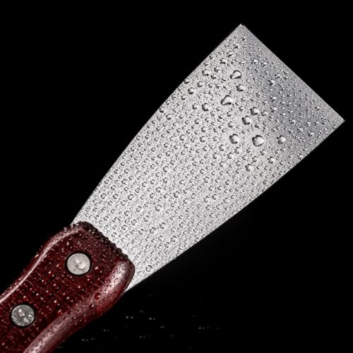 2PCS Small Putty Knife, Spackle Knife for Drywall, Spackling, Painting - size: 1inch+1inch