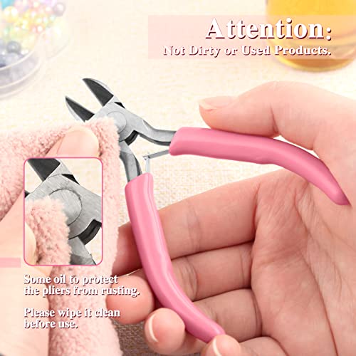 4-Inch Mini Diagonal Cutting Pliers Side Cutters Plier with Spring - style: Diagonal Cutting Pliers