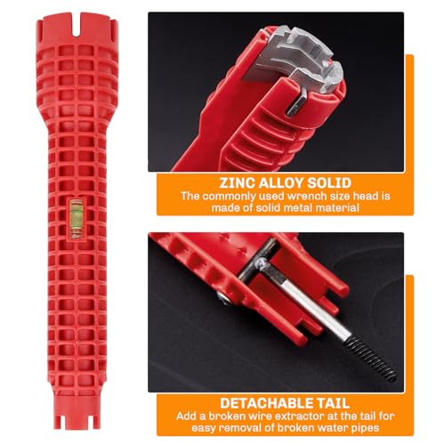 Faucet Wrench, 12-in-1 Sink Wrench for Tight Spaces - style: Twelve-in-one