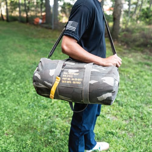 Rothco Canvas Equipment Bag, Heavyweight Cotton Carryall - color: Navy Blue, size: 24 Inches