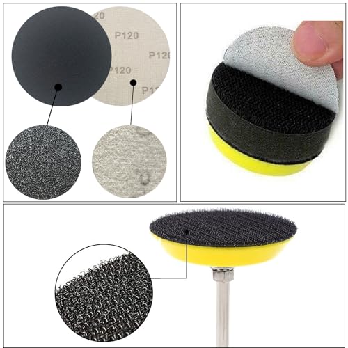 140 Pcs 3 Inch Sanding Discs Kit, Drill Sanding Attachment, 120-5000 Grit - style: 3 Inch 140PCS 120-5000 Grit