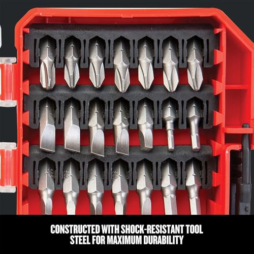 CRAFTSMAN Screwdriver Bit Set, 47-Piece, Includes Bit Tips and Power Bits, Nut Driver Set, Socket Adapters, Compatible with Versa-Track (CMAF1247) - style: 47 Pieces