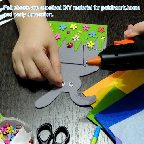 PATIKIL 9 Inch Diameter Lamp Base Felt, 10Pack 2mm Thickness Round Soft Adhesive Non-Slip Anti-Scratch Backed Felt for Lamp Furniture DIY Craft, Coffee - color: Coffee, size: 9 Inch