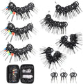 Kikerike Terminal Removal Tool Kit 139 Pcs Depinning Tool Electrical Connector Pin Removal Tool Kit Pin Extractor Tool Set Wire Terminal Release Tool for Automotive Car Household Devices - color: 139 PCS
