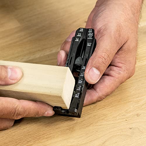 Trend Single Pocket Hole Jig with HSS Drill Bit & Depth Setting Collar, Square Drive Bit & Pocket Hole Screws Selection, PH/JIG/BS - style: Single