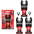 EZARC Obsidian Carbide Oscillating Saw Blades for Hard Metal, 3-Pack - size: 3 PCS