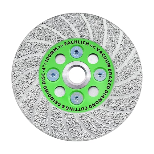 4Inch Tile Saw Blade - Diamond Grinding Disc Cutting Disc Wheel for Cutting Grinding Marble Granite Concrete Porcelain Ceramic Tile,5/8-Inch-11 Arbor - size: 4"/100mm