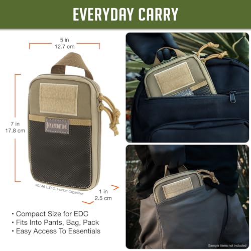 Maxpedition E.D.C. Pocket Organizer - color: Khaki