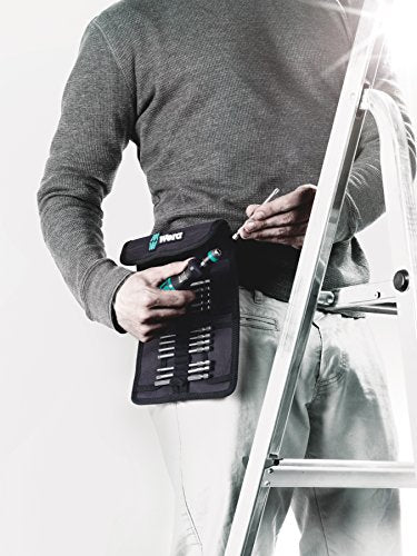 Wera Kraftform Kompakt 62 Bitholding Screwdriver and Pouch Set, 33-Pieces