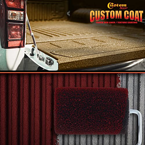 Custom Shop Paint Roller Frame 2-4" x 1/4" Textured Bed Liner Roller Covers