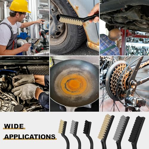 Wire Brushes, 6 PCS