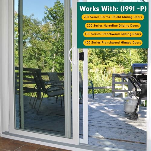 4 Pack Sliding Screen Door Roller Assembly 1-1/4" Nylon Concaved Wheels - size: 2 Upper Rollers + 2 Lower Rollers