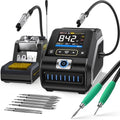 FNIRSI DWS-200 200W High Power Soldering Station Kit,2 Helping Hands