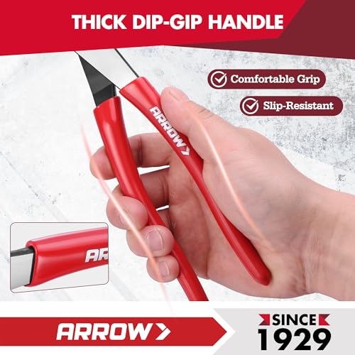 ARROW 9.5" Wire Crimper/Cutter, Wire Crimping Tool, Crimper Tool Electrical - size: 9.5 Inch