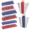 WORKPRO 8-Piece Magnetic Socket and Wrench Organizer Set