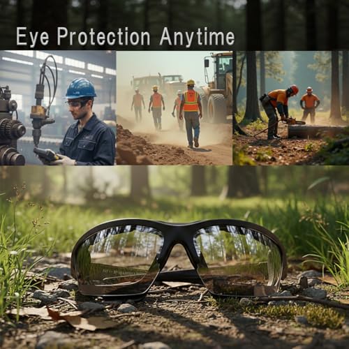 Powersports Safety Goggles, ANSI, Zero‑Pressure, Durable Anti‑Fog, Riding, Hunting Shooting, Fit Men and Women - color: Cocal-black