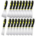 20PCS Putty Knife Set, 2 Inch and 4 Inch Stainless Steel Spackle Knives - size: 2/4 Inch