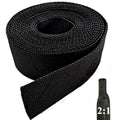 Automotive Heat Shrink Cable Sleeve, 10ft 1.4" Braided Wire Cover Protector - size: 10ft - 1.4"(35mm)