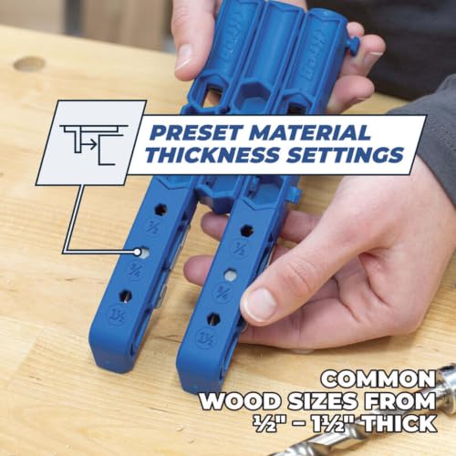 Kreg Pocket-Hole Jig 320 with Classic 2 Inch Face Clamp, KPHJ320-22