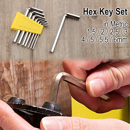 DOWELL 24 pcs Homeowner Tool Set, Home Repair Hand Tool Kit - size: 24PCS