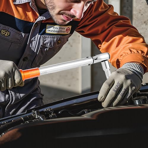 VEVOR 1/4 3/8 1/2 Inch Drive Torque Wrench, 3Pcs Click Torque Wrench Set 20-240IN-LB, 5-45FT-LB, 10-170FT-LB, Dual-Direction Adjustable 72 Tooth for Bicycle, Moto and Car Maintenance - size: 1/2" 3/8" 1/4" 6 PCS