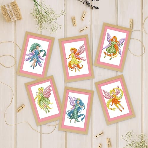 DIAMOND ART CLUB Mini Dazzles - Fairies Diamond Art Kits for Adults - color: Fairies