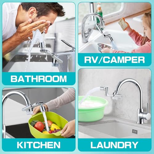 8pcs White Filter Element Replacement for CECEFIN Filtered Faucet Extender - color: C2- White- Water Filter