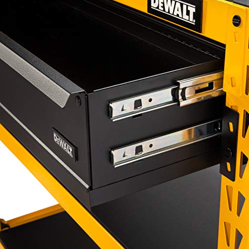 DEWALT Drawer Accessory Kit for Workshop or Garage, Compatible with 4-ft Storage Rack, Measures 6.5 x 18 x 44 Inches, Smooth Opening - style: Drawer Accessory Kit