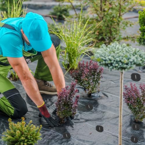 100Pcs Landscape Fabric Stakes 6 Inch Garden Staples