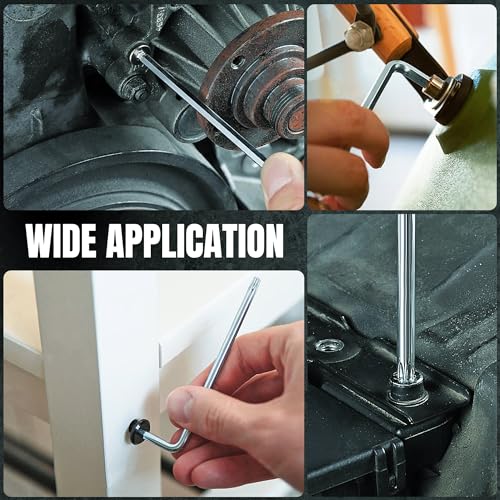 SK 27-Piece Allen Wrenches Sets, Metric/SAE/Star Hex Key Set, S2 Steel - style: SAE/Metric/Star