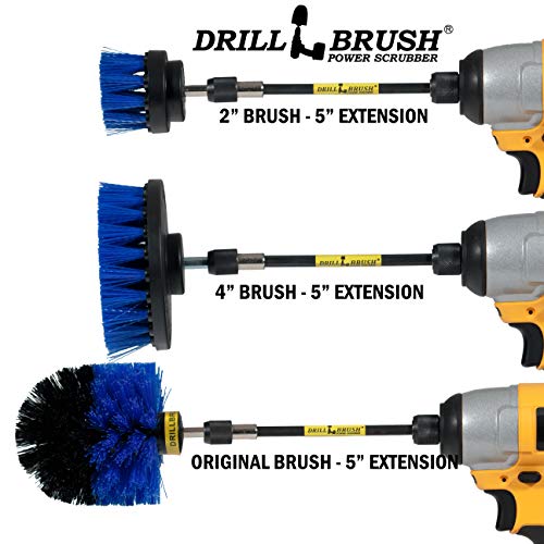 Boat Cleaning Supplies - Hull Cleaning Brush Set - Fishing Boat Scrubbing - color: Blue