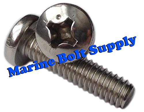 316 Stainless Steel Pan Machine Screw, Lock Nut & Flat Washer Assortment Kits