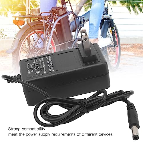 21V 2A Lithium Battery Charger, AC Battery Charger Adapter Supports Preventing Overvoltage with US Plug 100‑240V