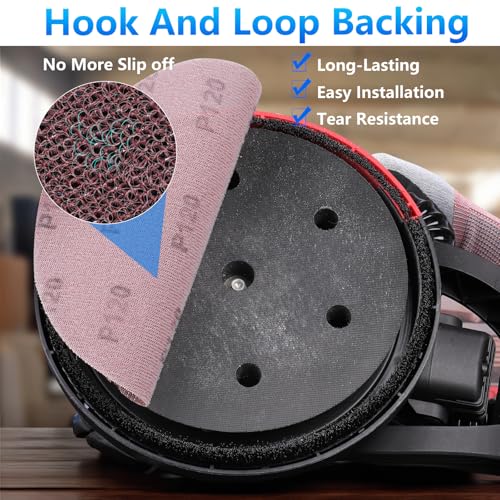 25Pcs 9 Inch Ceramic Mesh Sanding Disc Assortment for Drywall Sander - style: MixGrit