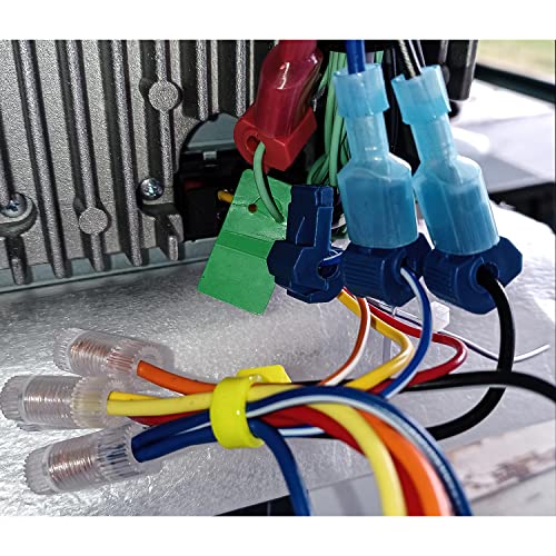 Nilight 360PCS T-Tap Wire Connectors Self-Stripping Quick Splice Terminals - size: 360Pcs 22-10AWG