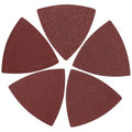 120 Pcs Triangle Sanding Pads, 80/120/150/180/240/400 Grits Detail Sander Sandpaper Hook and Loop Sanding Sheet,3-1/8"(80mm) Triangular Sandpaper for 3-1/8" Oscillating Multi Tool, No Holes - size: 80/120/150/180/240/400 Grit, style: No Hole