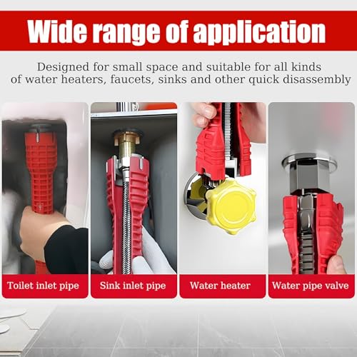 Faucet Wrench, 12-in-1 Sink Wrench for Tight Spaces - style: Twelve-in-one