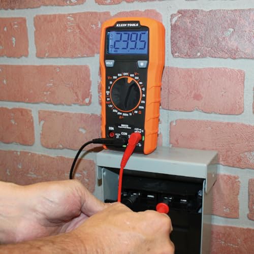 Klein Tools MM325 Multimeter, Digital Manual-Ranging 600V AC/DC Voltage Tester, Tests Batteries, Current, Resistance, Diodes, and Continuity - size: Manual-Ranging