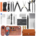 66Pcs 3D Printer Tools Kit with Storage Case, All-in-One Accessories for FDM/SLA Printers - Deburring Tool, Scrapers, Metal Files, Brushes, Hand Drill, Tweezers & More, for Bambu Lab, Ender 3, Kobra