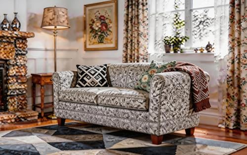 SHANJUE 3 Inch Couch Legs Square - Furniture Feet for Ottoman Cabinet 4PC - size: 3 inches